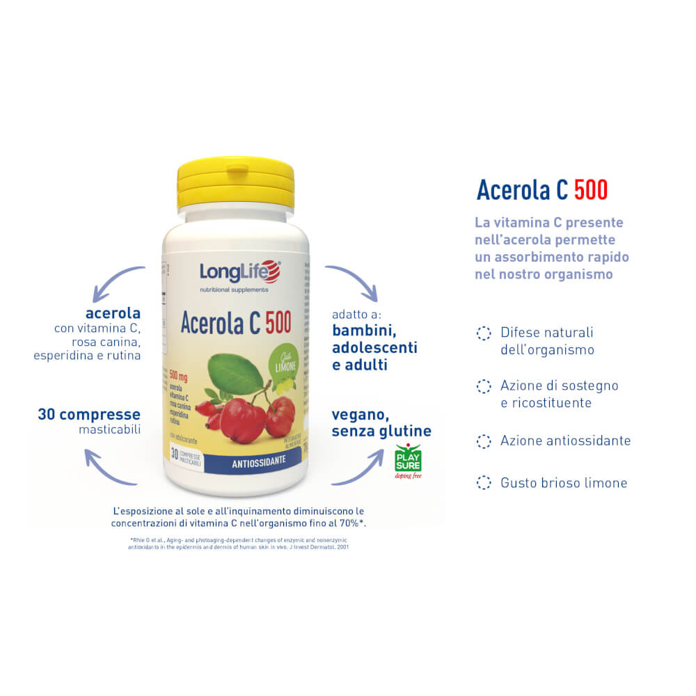 Integratore Acerola 500 - 500 gr - immagine 2